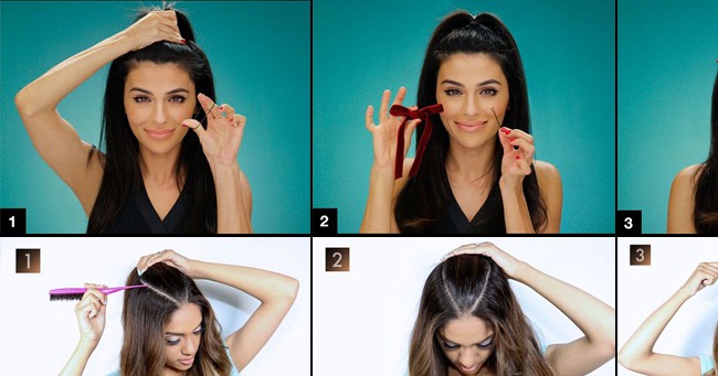 How To Get The Perfect Half-Up High Ponytail