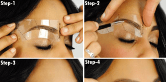 perfect shape of your eyebrows