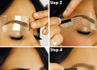 perfect shape of your eyebrows