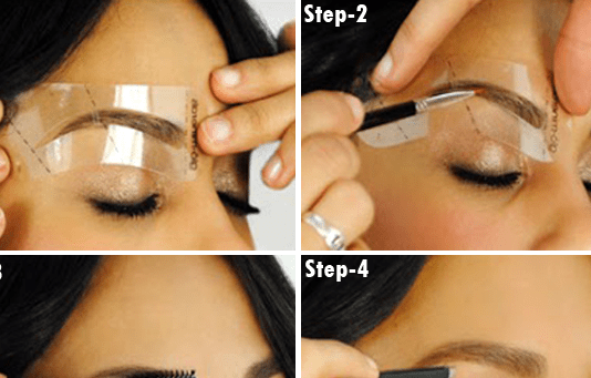 perfect shape of your eyebrows