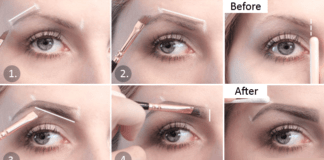eyebrow routine