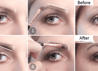 eyebrow routine
