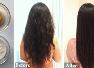 Straighten your hair naturally