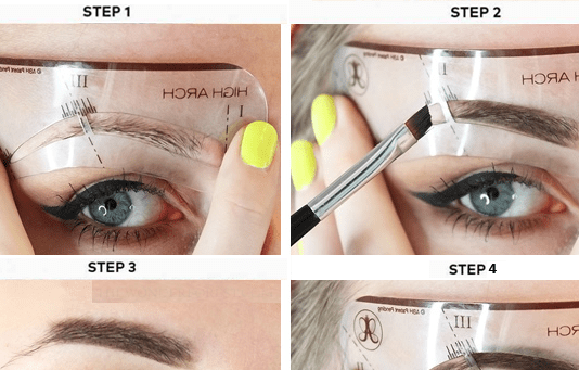 Eyebrow Stencils