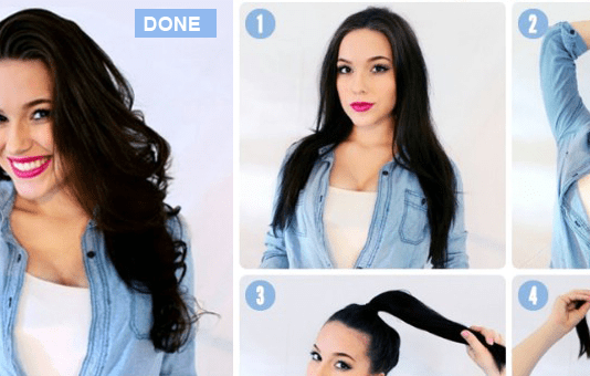 5 minute gorgeous hairstyles