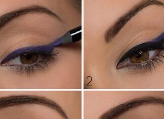 Step by step tutorial to do the trio eyeliner.!!