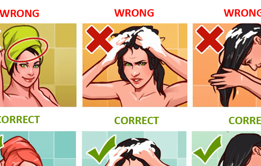 Hair washes tips