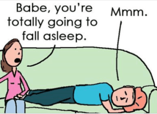 Comic Sketches Depicting real-life of married couples