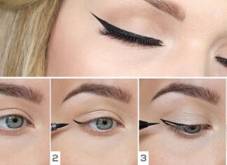Step By Step Winged Eyeliner Tutorial.