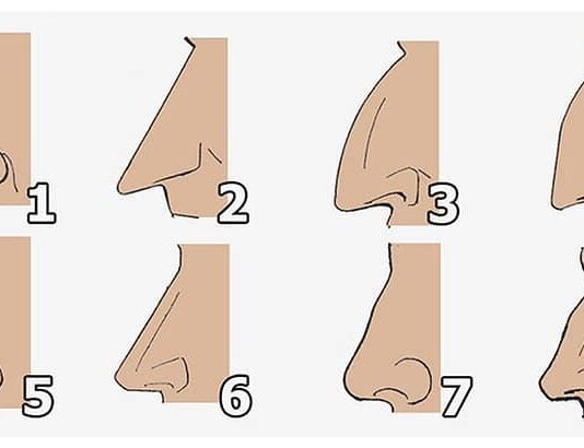 Find out what the shape of your nose reveals about your personality.