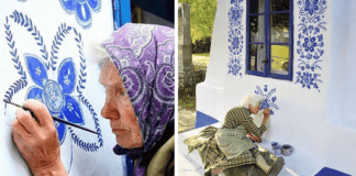 Czech grandma artist Agnes Kasparkova