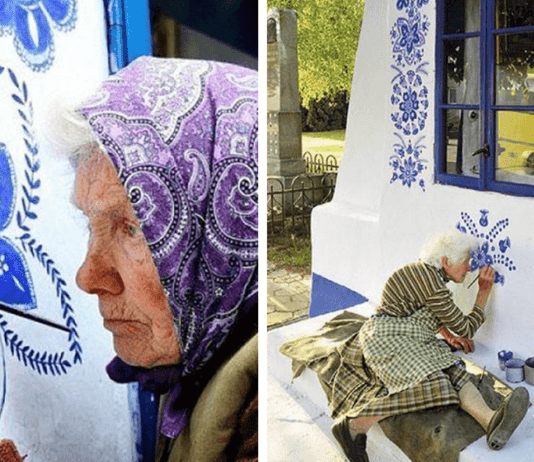 Czech grandma artist Agnes Kasparkova