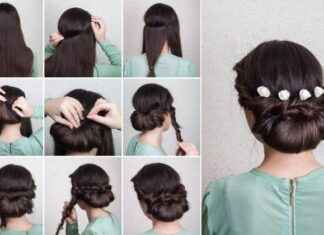 5 of the easiest bun hairstyles that will take you just 5 minutes!!