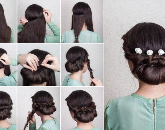 5 of the easiest bun hairstyles that will take you just 5 minutes!!