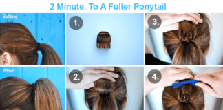 High Ponytail Hairstyle
