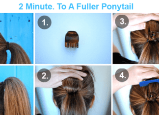 High Ponytail Hairstyle
