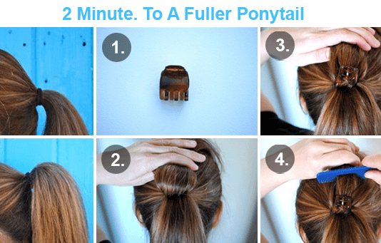 High Ponytail Hairstyle