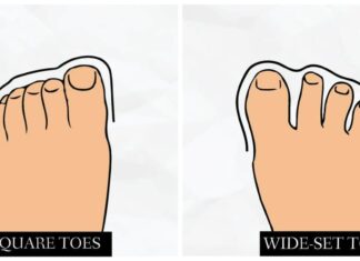 Here’s what the shape of your toe reveals about your personality