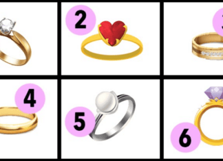 Choose a ring and know interesting facts about your personality
