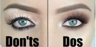 Eyeshadow dos and don'ts