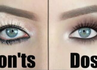 Eyeshadow dos and don'ts