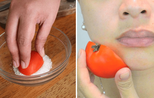 tomato face pack