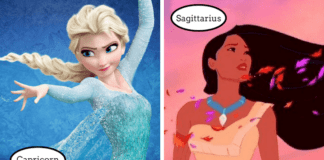 Disney princess based on your zodiac sign