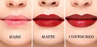 Apply lipstick correctly