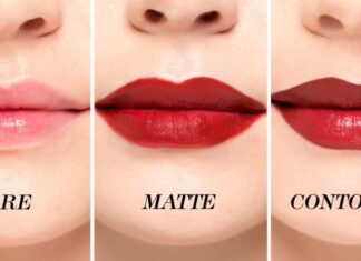 Apply lipstick correctly