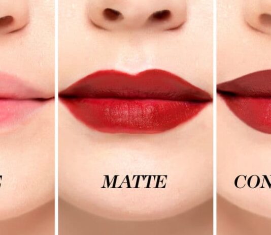 Apply lipstick correctly
