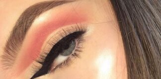 Reverse Winged Eyeliner