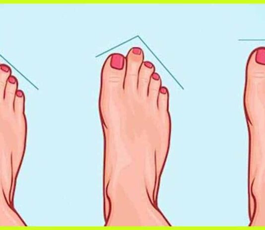 The type of feet you possess can reveal a lot about your personality