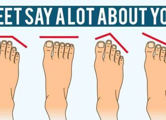 Find out what the shape of your feet reveals about your personality!