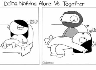 Long-term relationships can be best explained through this comic