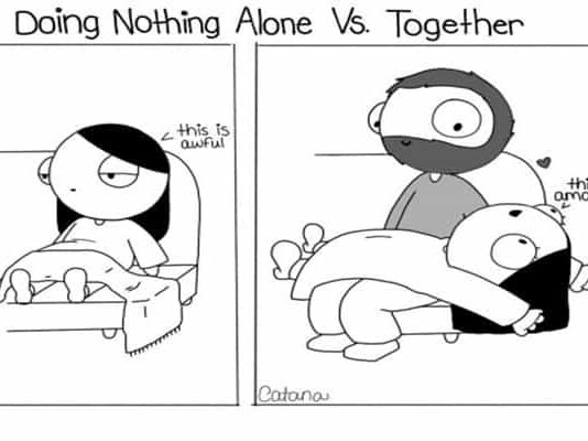 Long-term relationships can be best explained through this comic