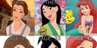 Disney princesses would look like in their old