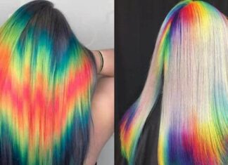 Shine Bright Like A Diamond With Rainbow Hair!