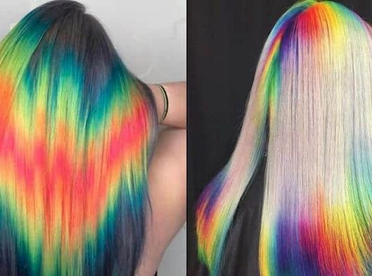 Shine Bright Like A Diamond With Rainbow Hair!