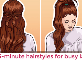 5 Super Easy And Quick Hairstyles