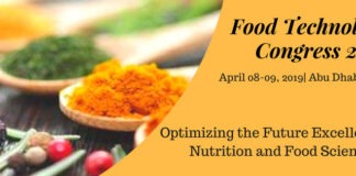 Food Technology Congress 2019 One day could change your life