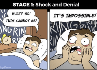 The struggle of waking up in these hilarious illustrations is too real.