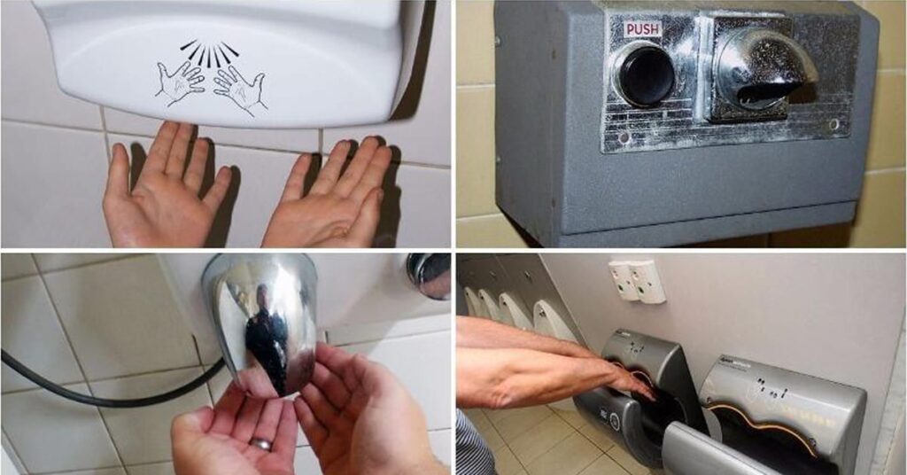 Reason you should never use handdryers in public washroom