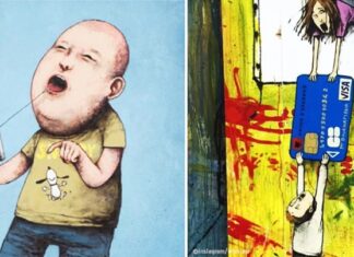 Have A Look At The Satirical Art All The Way From France Have a look at the satirical art all the way from France