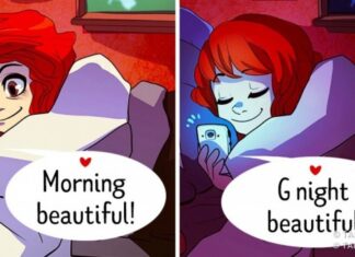 An Artist Portrays The Happy And Sad Realities Of Long-Distance Romance