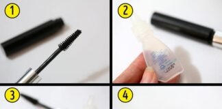 Remedy for dried mascara