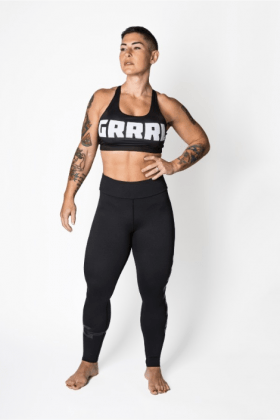 GRRRL SIDE LOGO NEXT LEVEL LEGGINGS