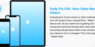 dr fone - Repair (iOS System Recovery) Fix iOS to Normal Quickly