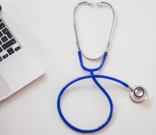 Blue and Gray Stethoscope