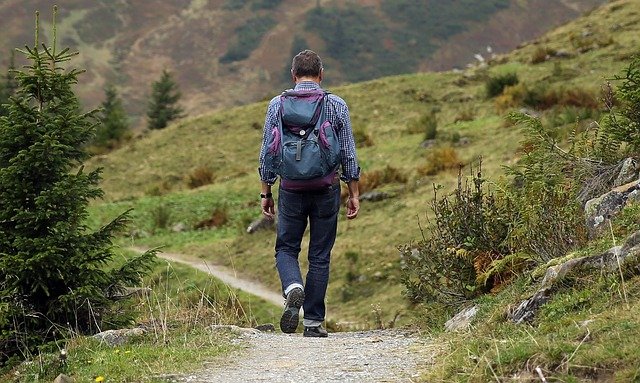 mountaineering, man, mountains
