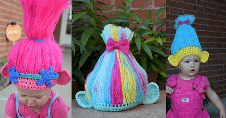 Kids lover their troll hats